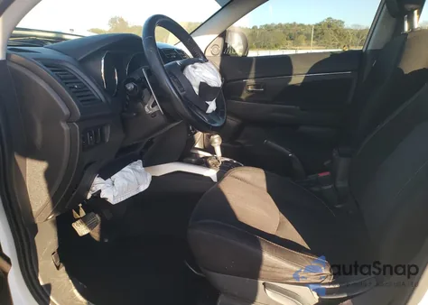 2014 Mitsubishi Outlander Sport Se from USA, damaged, VIN 4A4AP4AU7EE018636